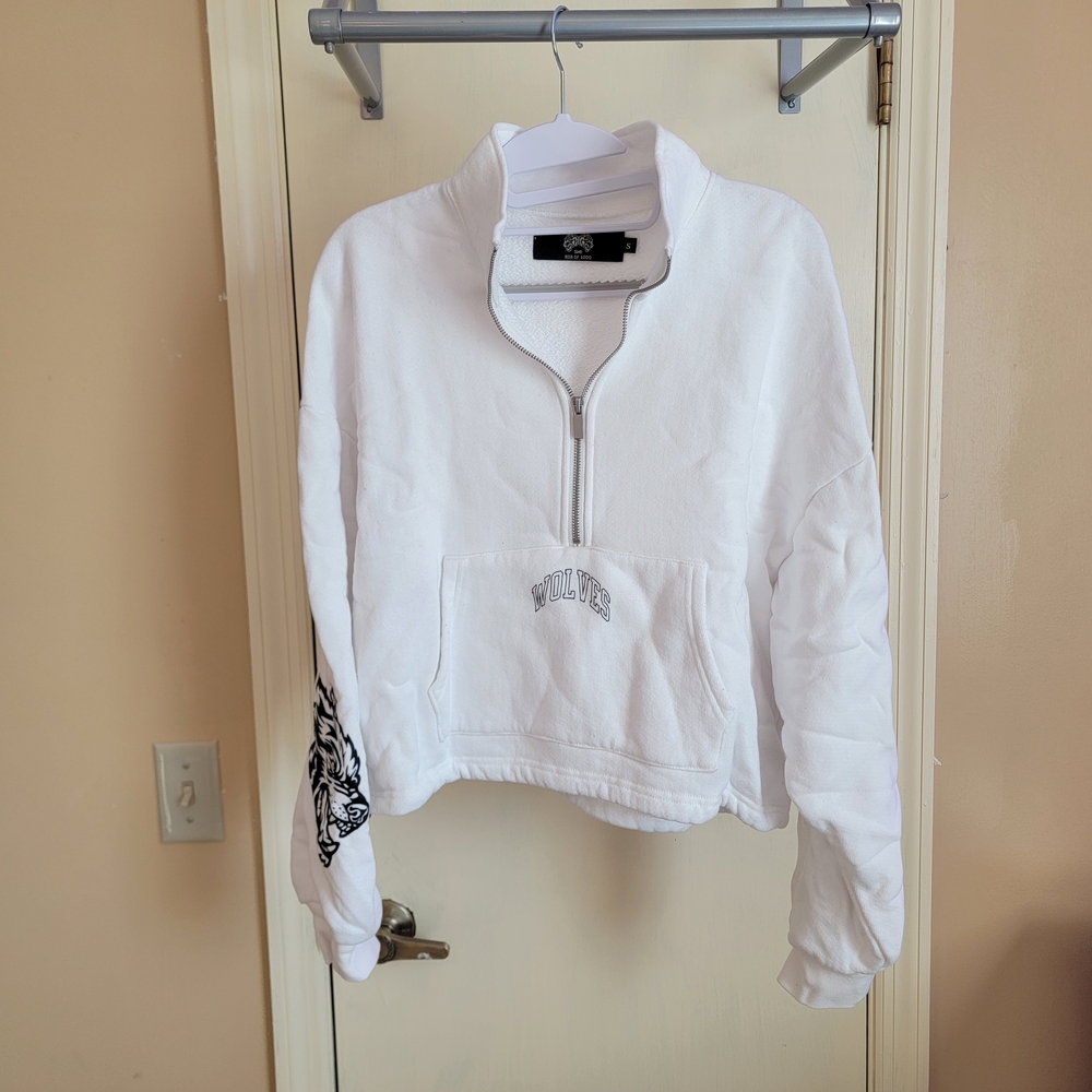 White Quarter-Zip Darc Sport